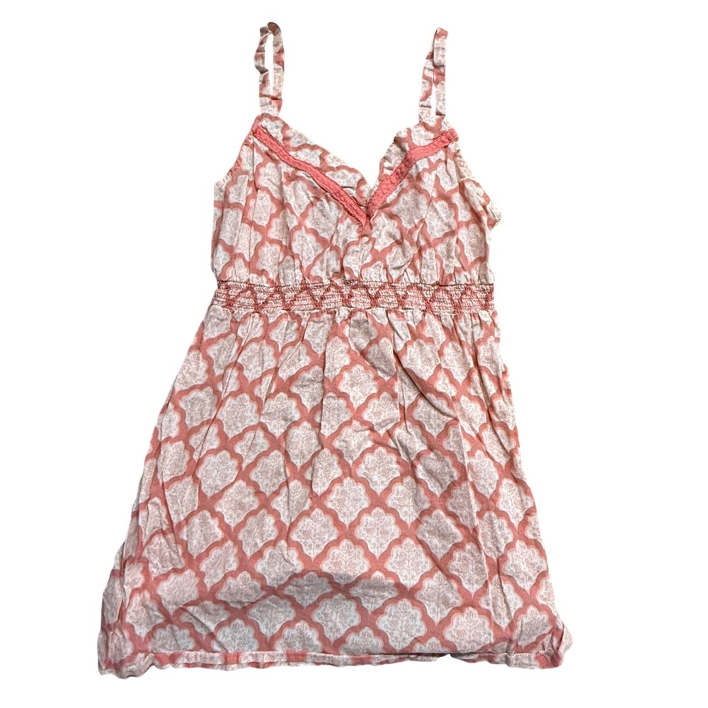 Old Navy Tank Extra Small‎ XS Pink White Sleeveless Casual Summer Maternity